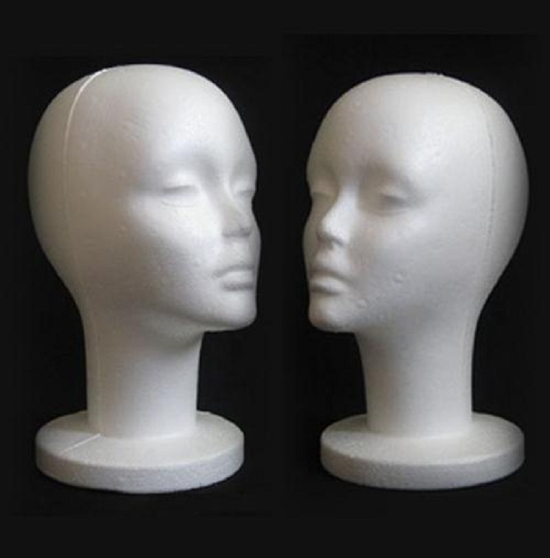 Ready-made mannequin heads