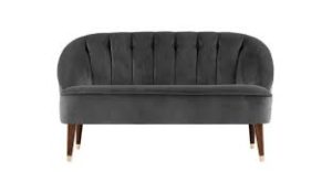 Velvet sofa