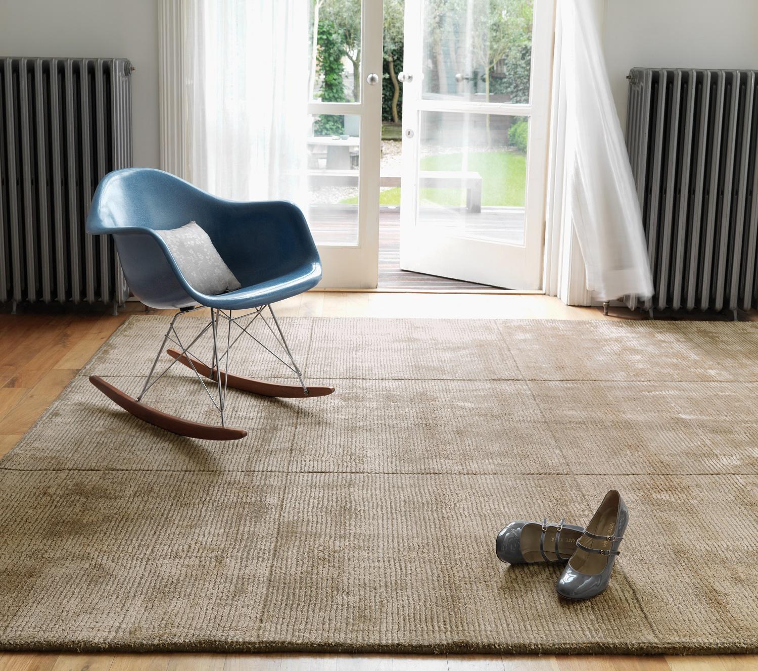 Tapis en viscose