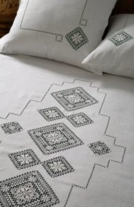 Calico bed linen