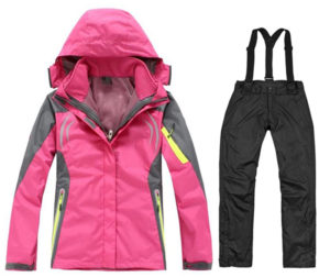 Mga fleece jacket at ski suit