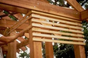 Pergola slats