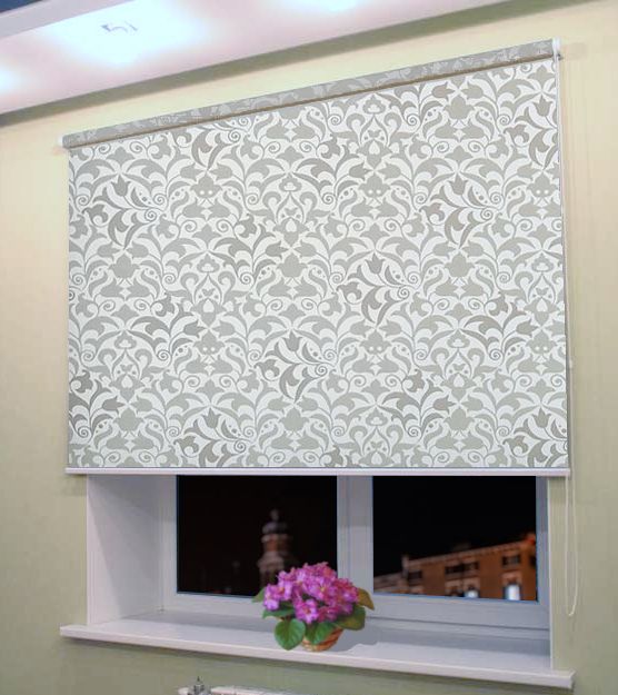 Sheer roller blinds