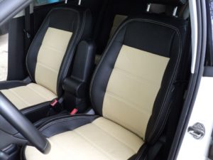 Interior upholstered in Arigon eco-leather