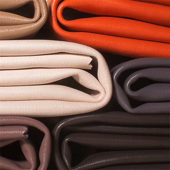 Eco leather in different colors