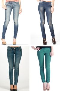 Jeans attillati