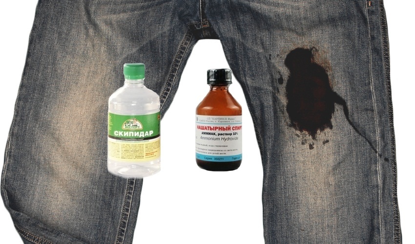 Como remover mancha de graxa em jeans claros