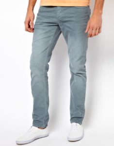 Panlalaking slim jeans