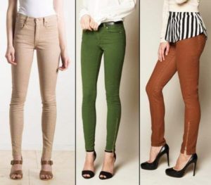 Jean slim femme