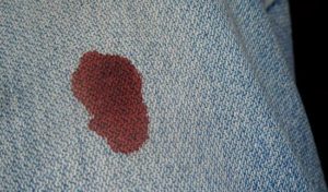 Blut auf meiner Jeans