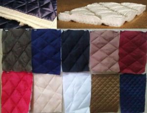 Varieties of padding polyester