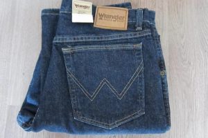 Seluar jeans berlipat