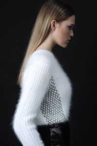 Angora sweater