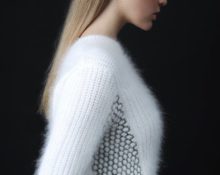 Angora sweater