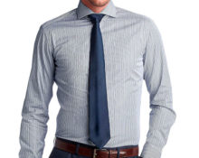 Shirt with tie