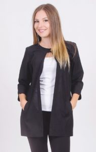 Schwarze Jacke