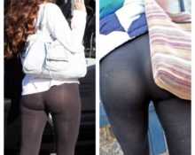 As leggings são transparentes