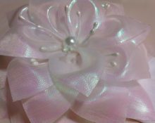 Noeud en organza