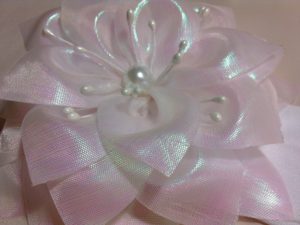 Organza bow