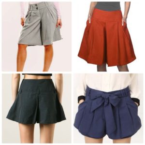 Skirt shorts