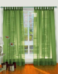 cortinas de organza