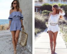 Sommerdress for kvinner med shorts