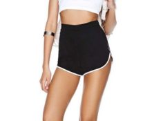 Svarte shorts