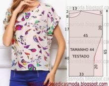 Blusa faça você mesmo