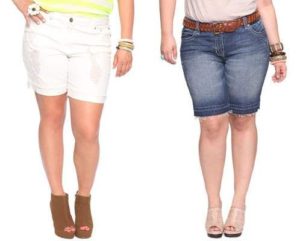 Shorts for plus size