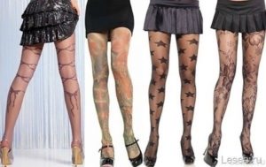 printed tights