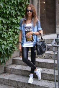 combination for leather leggings