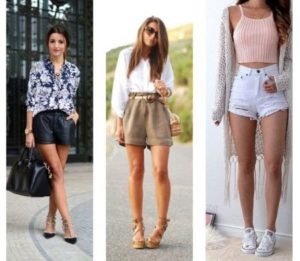 Shorts met hoge taille om je figuur te transformeren