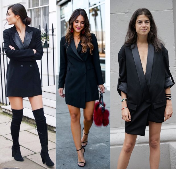 ¿Con qué combina un vestido chaqueta?