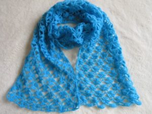 Openwork scarf