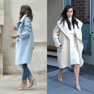 Celebrity εμφανίσεις με oversized παλτό