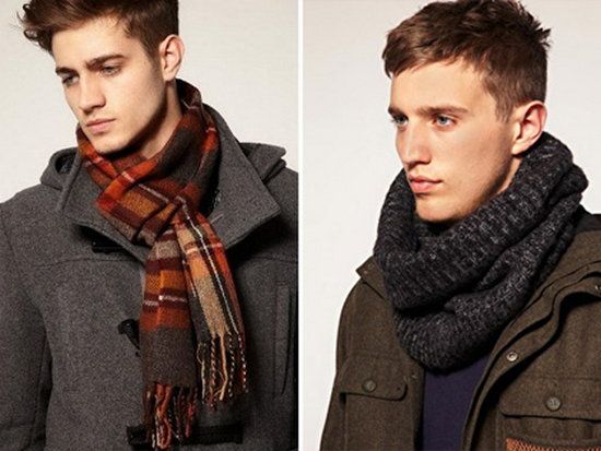 Men's scarf style