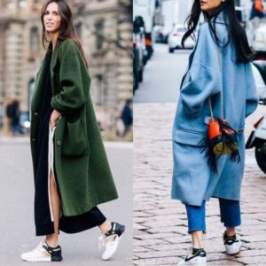 Unusual looks with an oversized coat