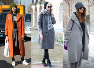 Casual looks med en oversized frakke