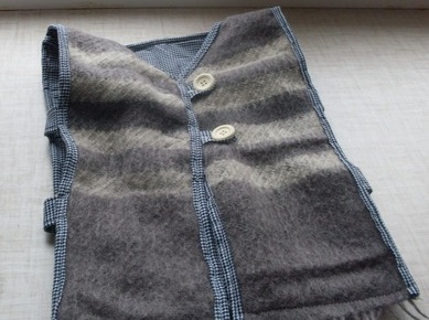 Scarf vest