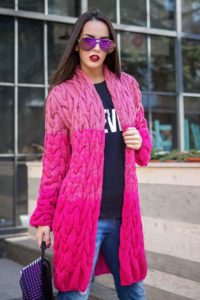 Roze vest