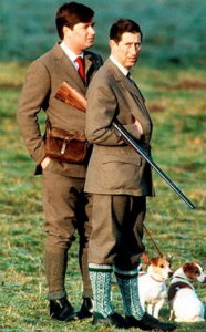 Tweed jacket for hunting