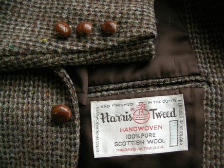 Jaqueta de tweed