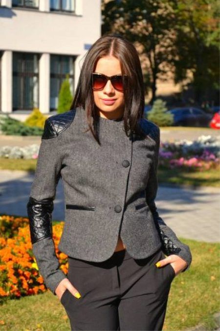 veste de tweed