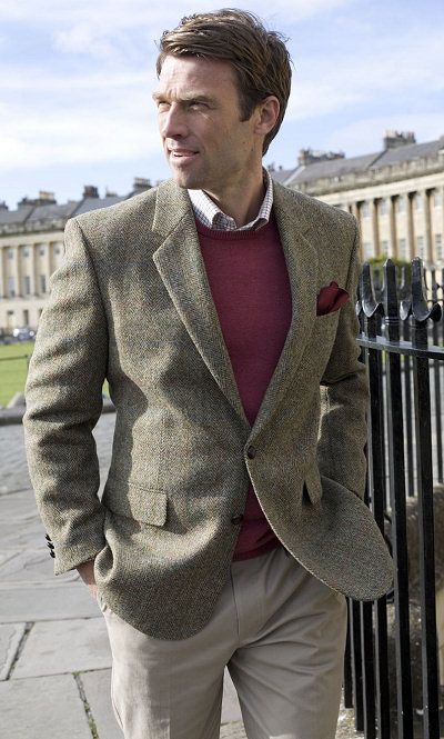 veste de tweed