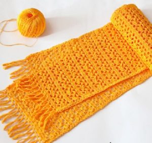 Einen Schal stricken