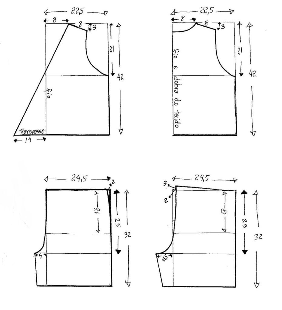 Padrão de macacão