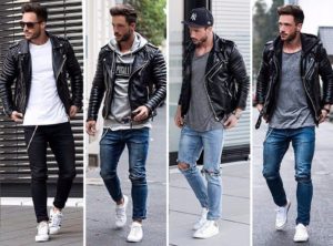 Πώς να φορέσετε ένα Biker Jacket για άνδρες