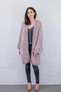 Strikket cardigan