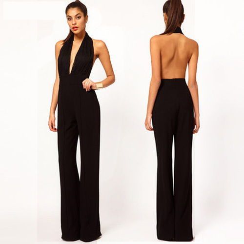 Zwarte jumpsuit