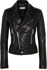 Taillierte Bikerjacke für Damen